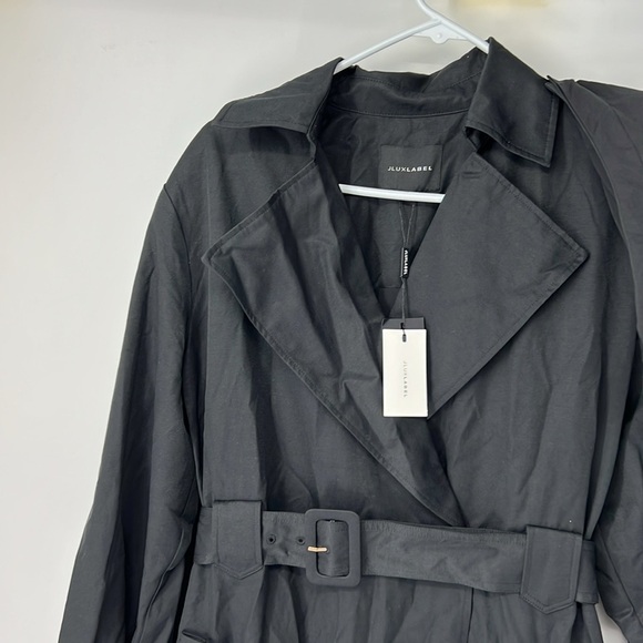 jlux label NWT trench coat women’s small/medium - Picture 4 of 12